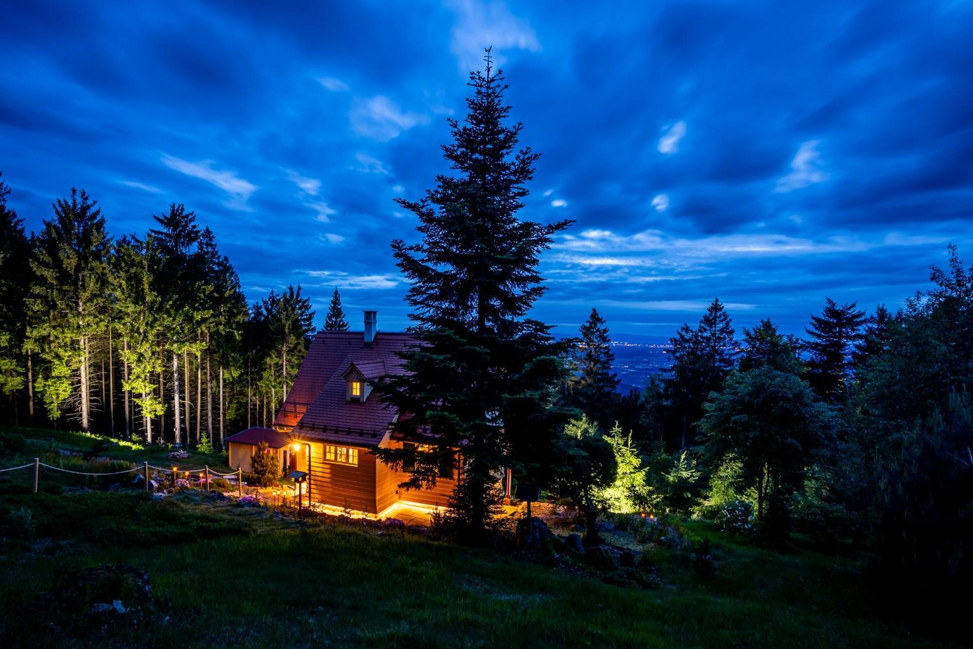 Sonnenhaeusle - Natur. Fernblick. Panorama-Sauna. Sasbachwalden Exteriör bild