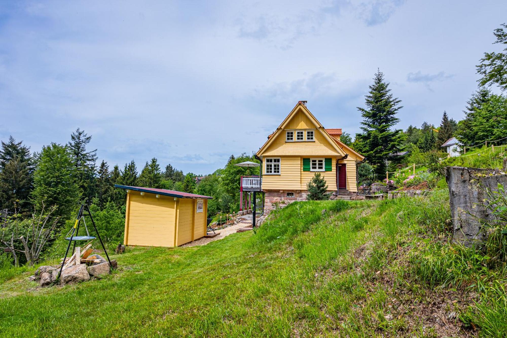 Sonnenhaeusle - Natur. Fernblick. Panorama-Sauna. Sasbachwalden Exteriör bild