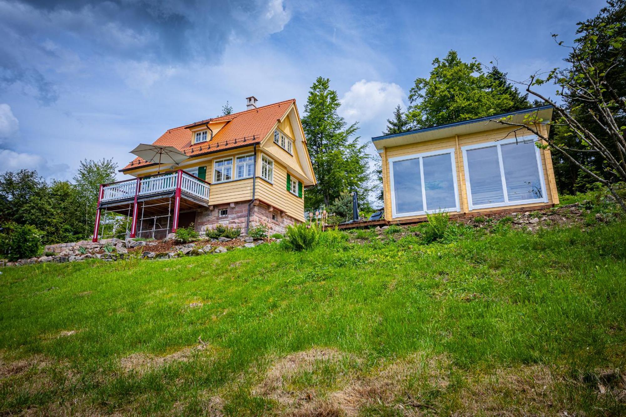 Sonnenhaeusle - Natur. Fernblick. Panorama-Sauna. Sasbachwalden Exteriör bild